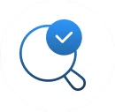 Complete transparency icon
