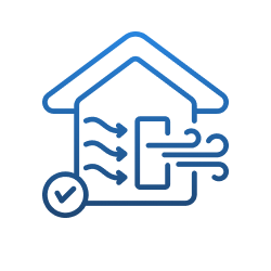 Controlled ventilation icon