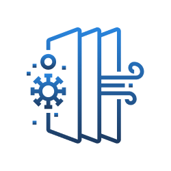 Superior indoor air quality icon