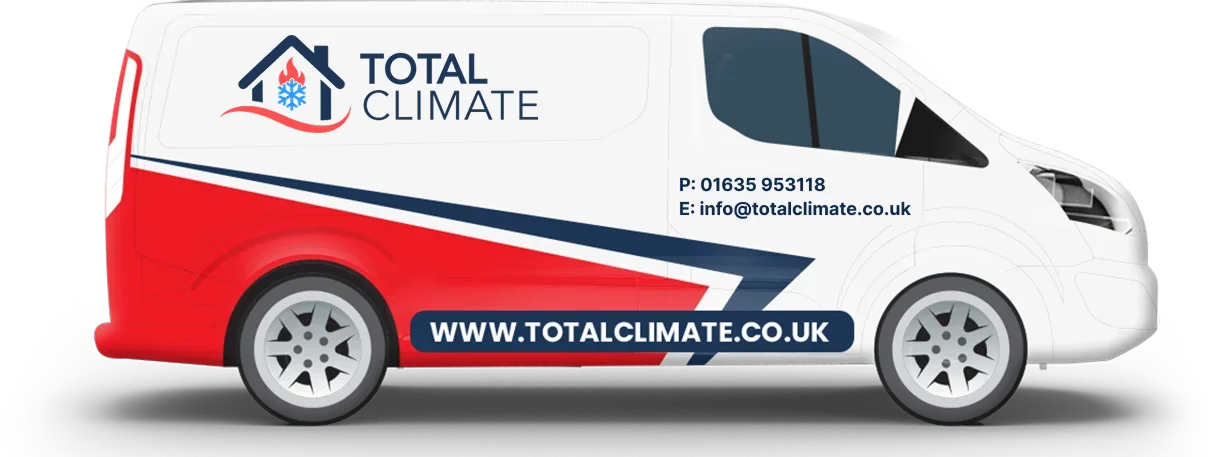 Total climate van vector